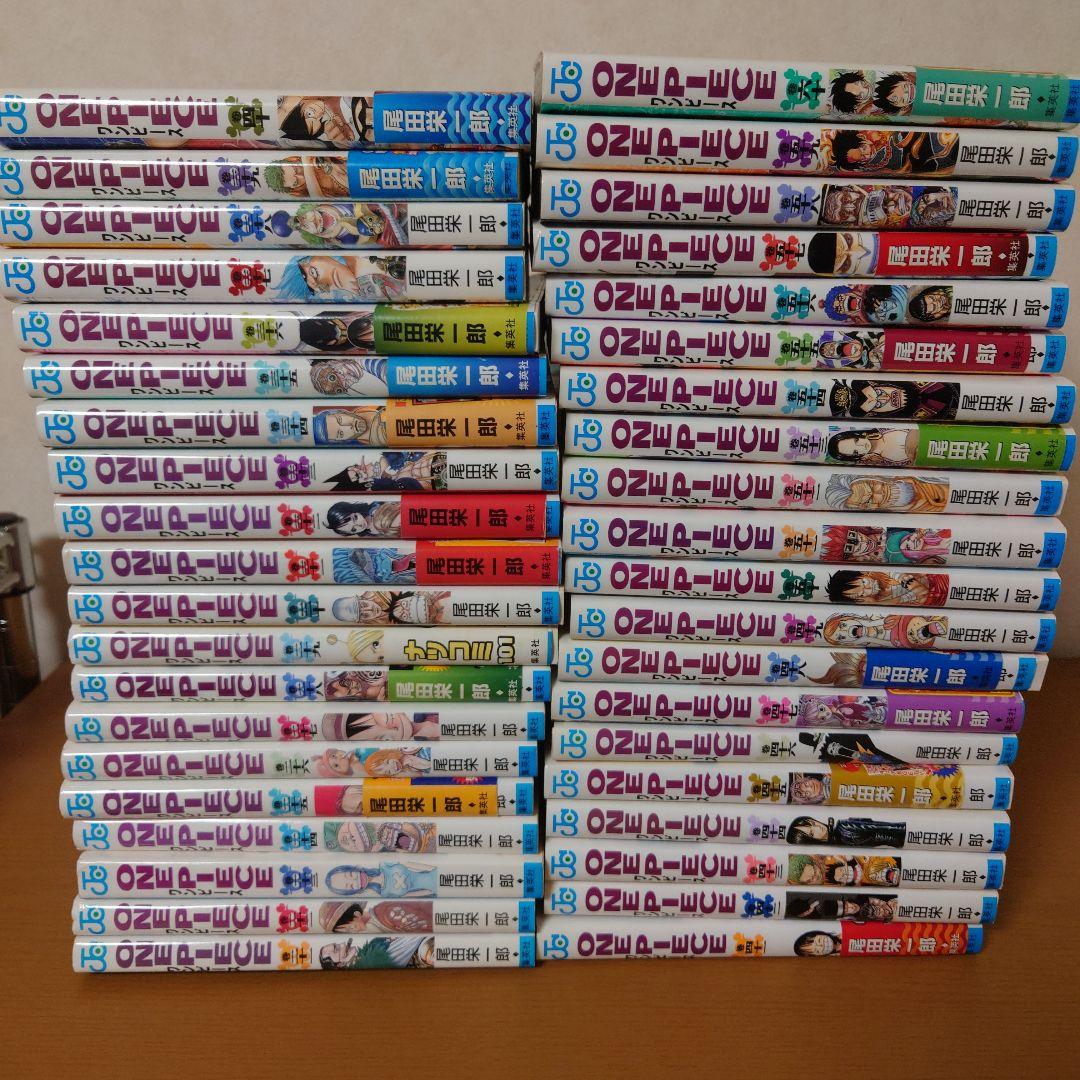 ワンピース　1〜107巻セット＋おまけ画集2冊付き