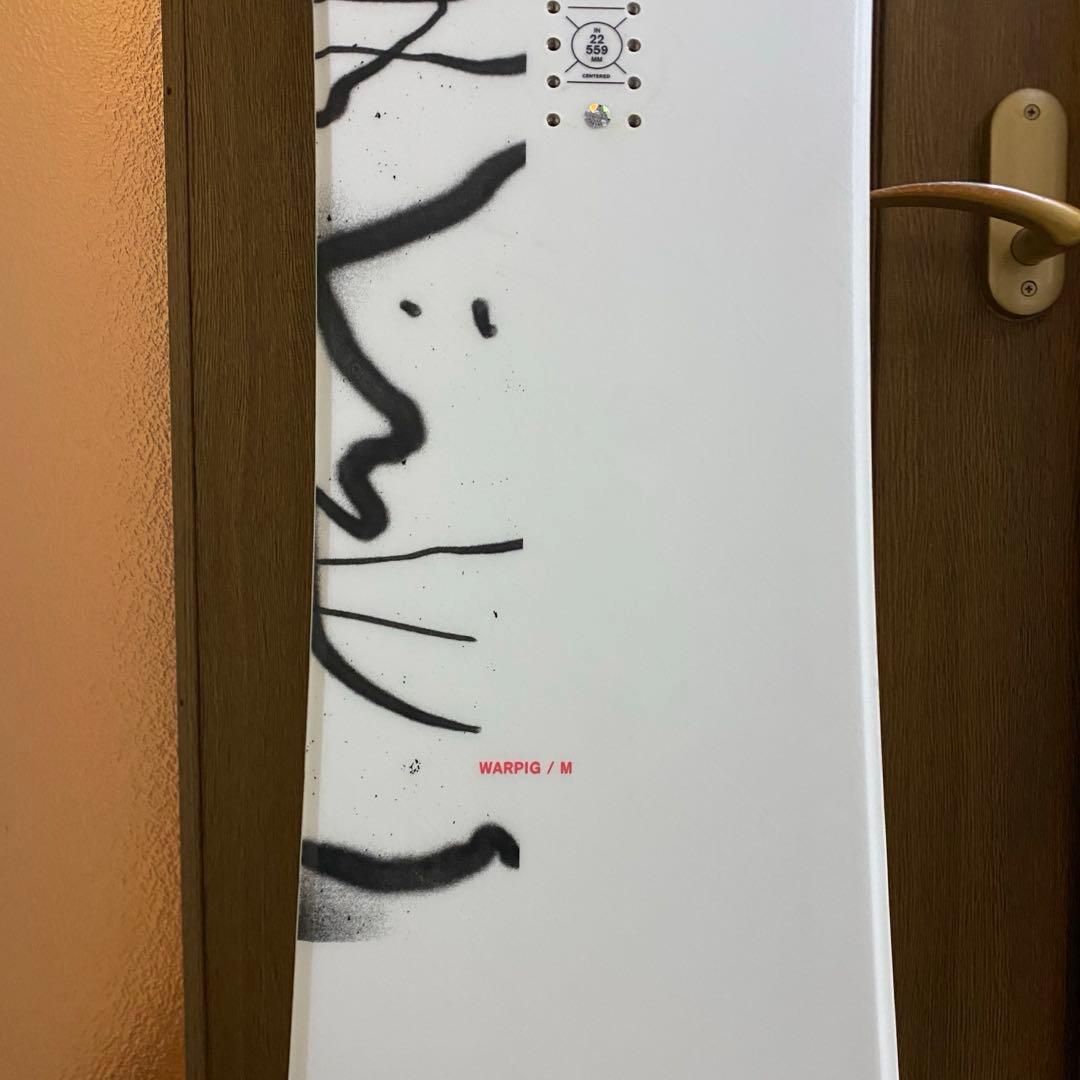 使用1回RIDE WARPIG M 151cm 23-24 ライド ワーピッグ