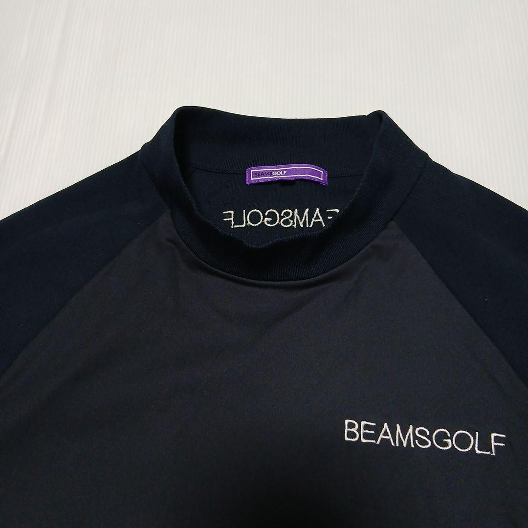 BEAMS GOLF 24年モデル ストレッチ切替 モックシャツ