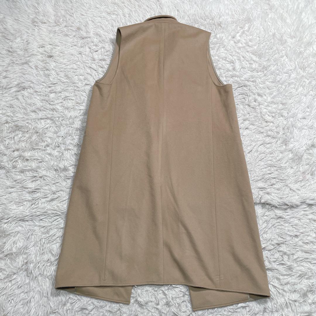 美品　現行　セオリー　ジレ　ウール100% ベージュ　 S ロング
