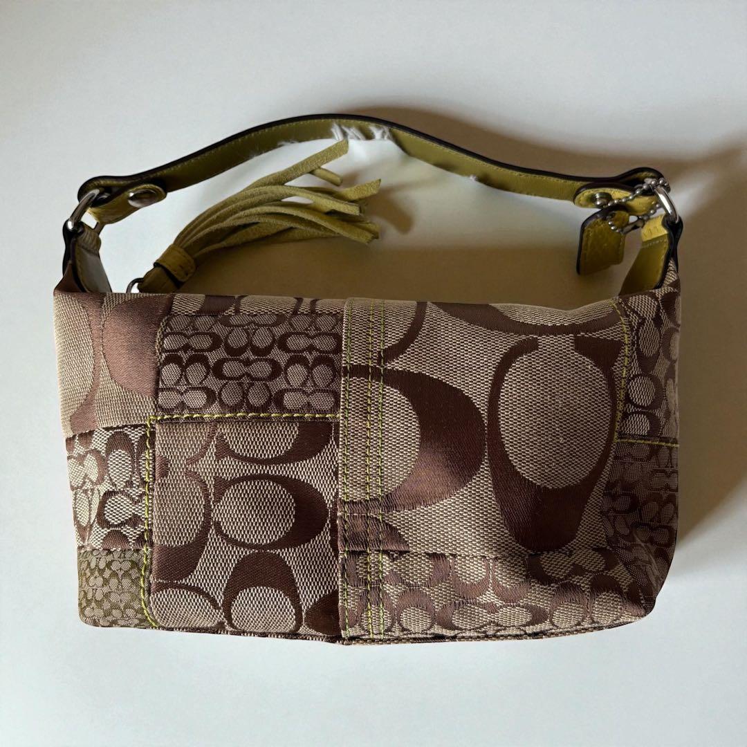 バッグ coach signature mini Soho hand bag y2k