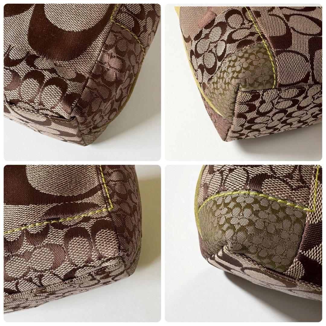 バッグ coach signature mini Soho hand bag y2k