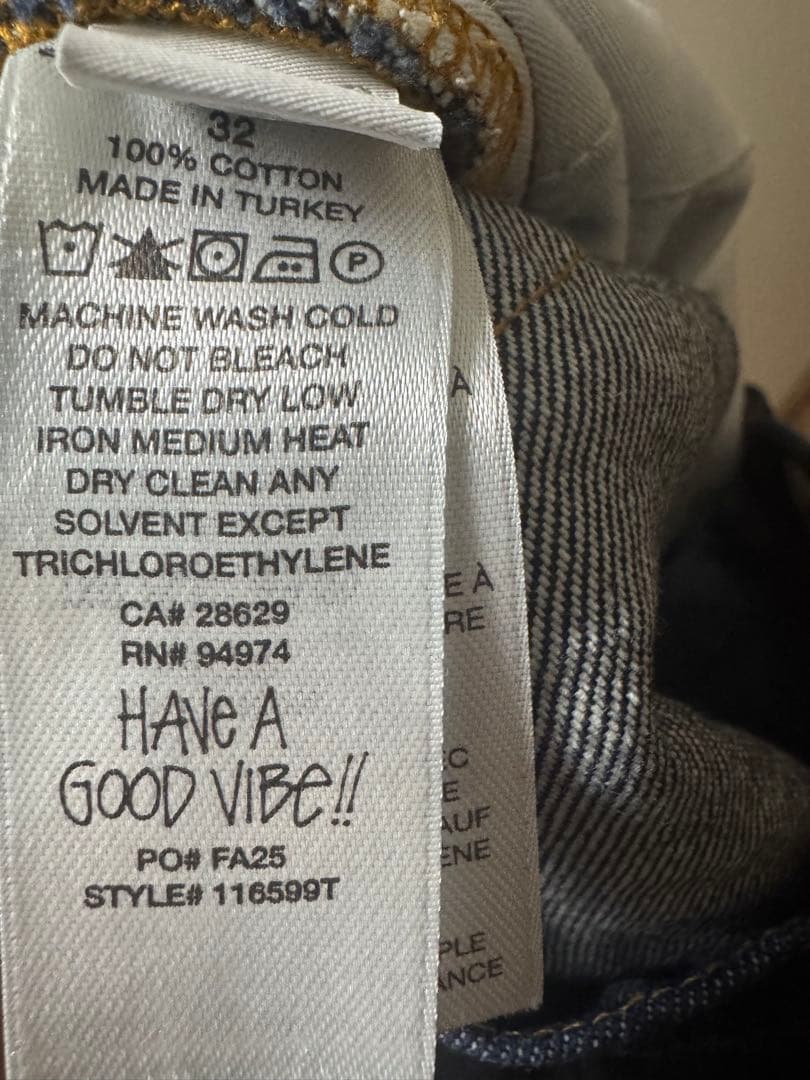 Stussy big ol Jean indigo ステューシー　デニム　32