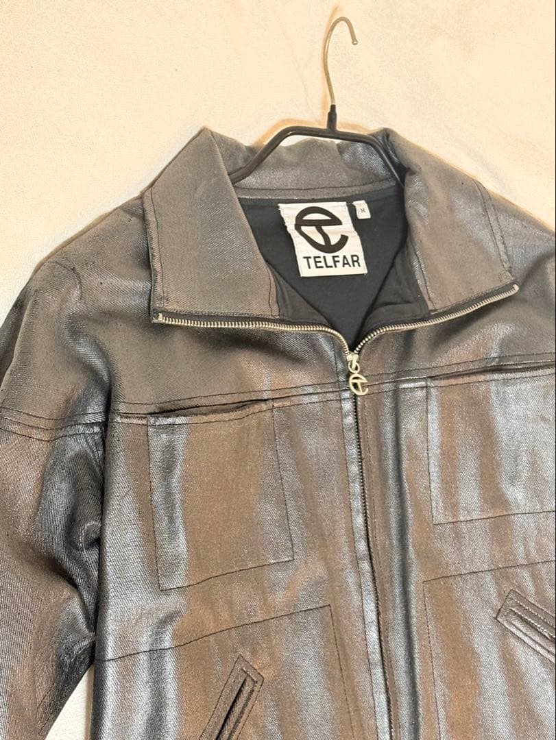 ジャケット・アウター Telfar Faux Leather Track Jacket