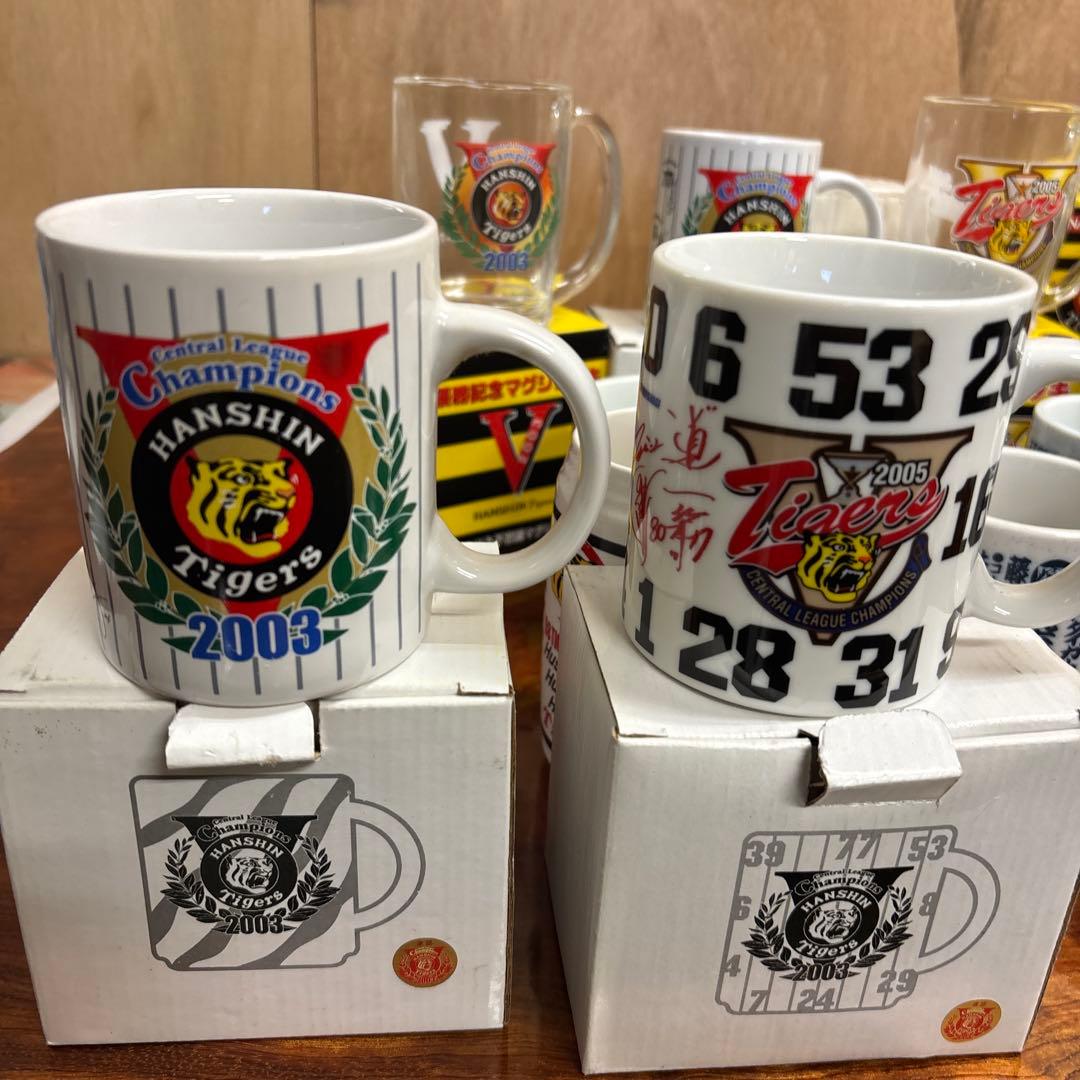 阪神タイガース 優勝記念マグカップセット　0304o356