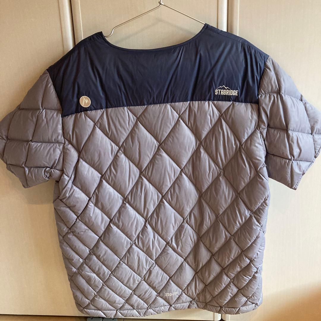 ジャケット・アウター STABRIDGE x Marmot 750FP Down T-Shirt XL