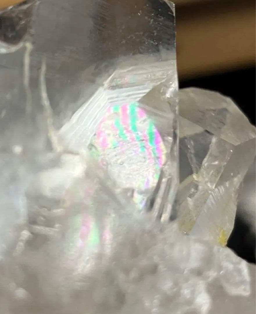 御神体 ブラジル 激虹 水晶 超活性化 高波動 開運 金運 招福 龍神 浄化