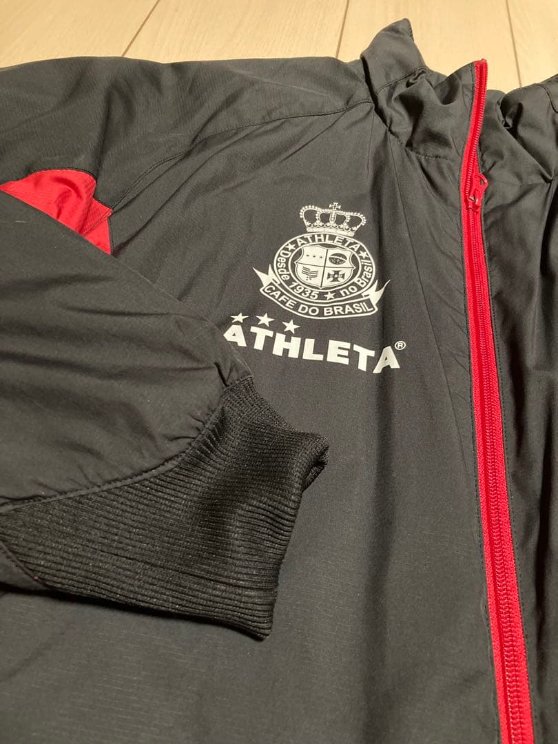 アスレタATHLETA中綿入り上下S