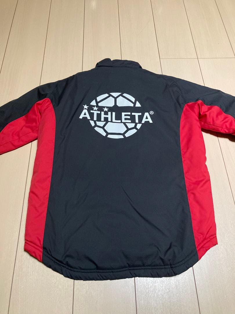 アスレタATHLETA中綿入り上下S