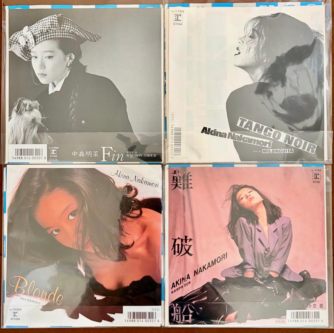 美盤美品 中森明菜epレコードTATOO スローモーション LIAR他25枚