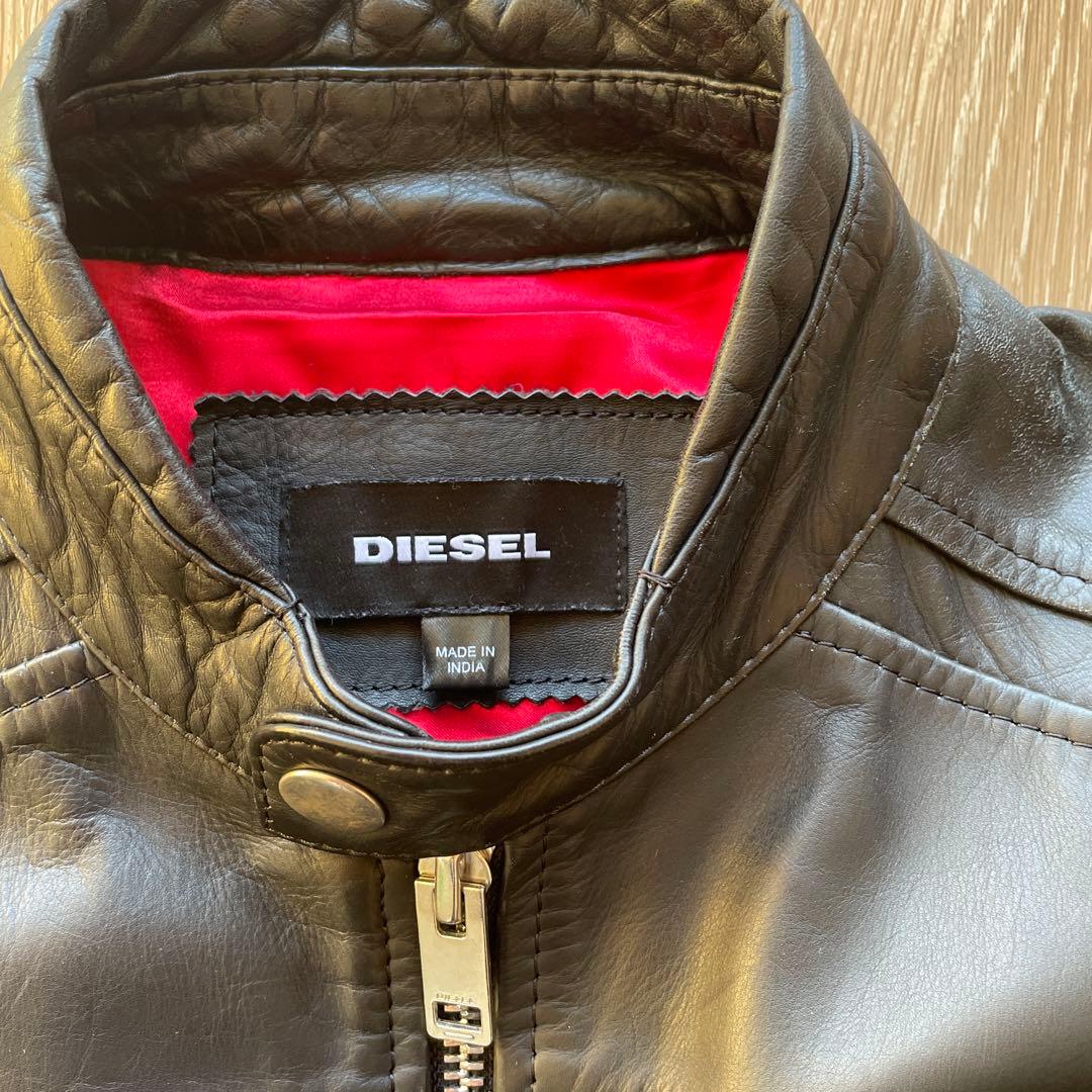 ディーゼル DIESEL ブラック レザージャケット