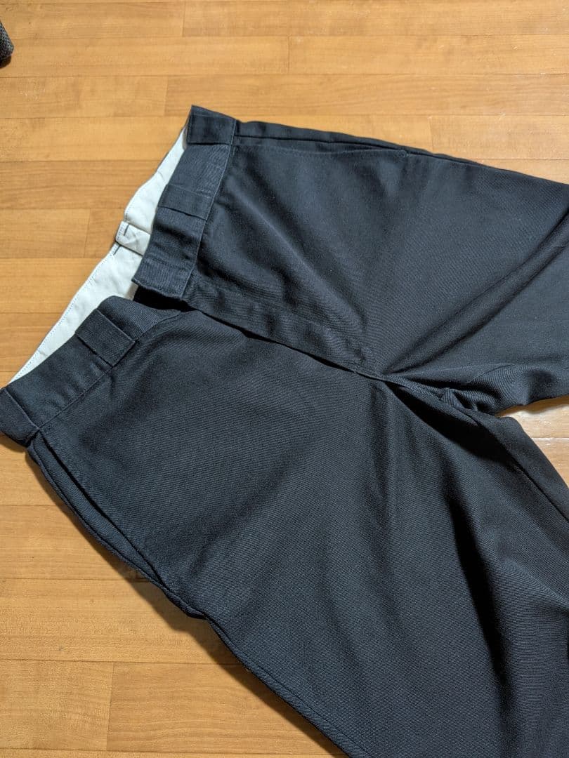 Dickies 90s ワークパンツ 874 ブラック YKK 圧着タグ USA