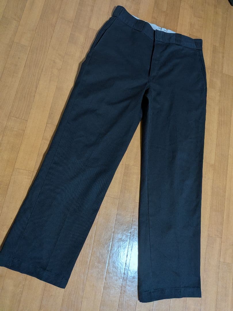 Dickies 90s ワークパンツ 874 ブラック YKK 圧着タグ USA