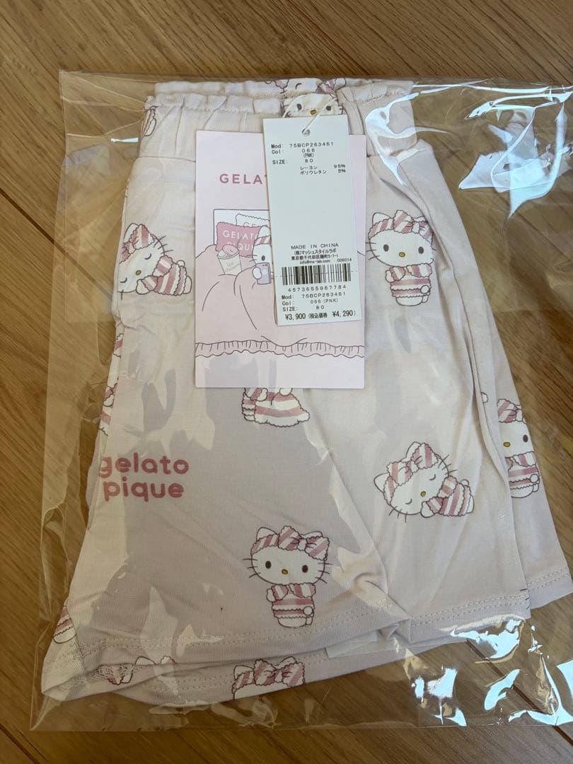 サンリオ✖️gelato pique Tシャツ、ショートパンツ上下セット