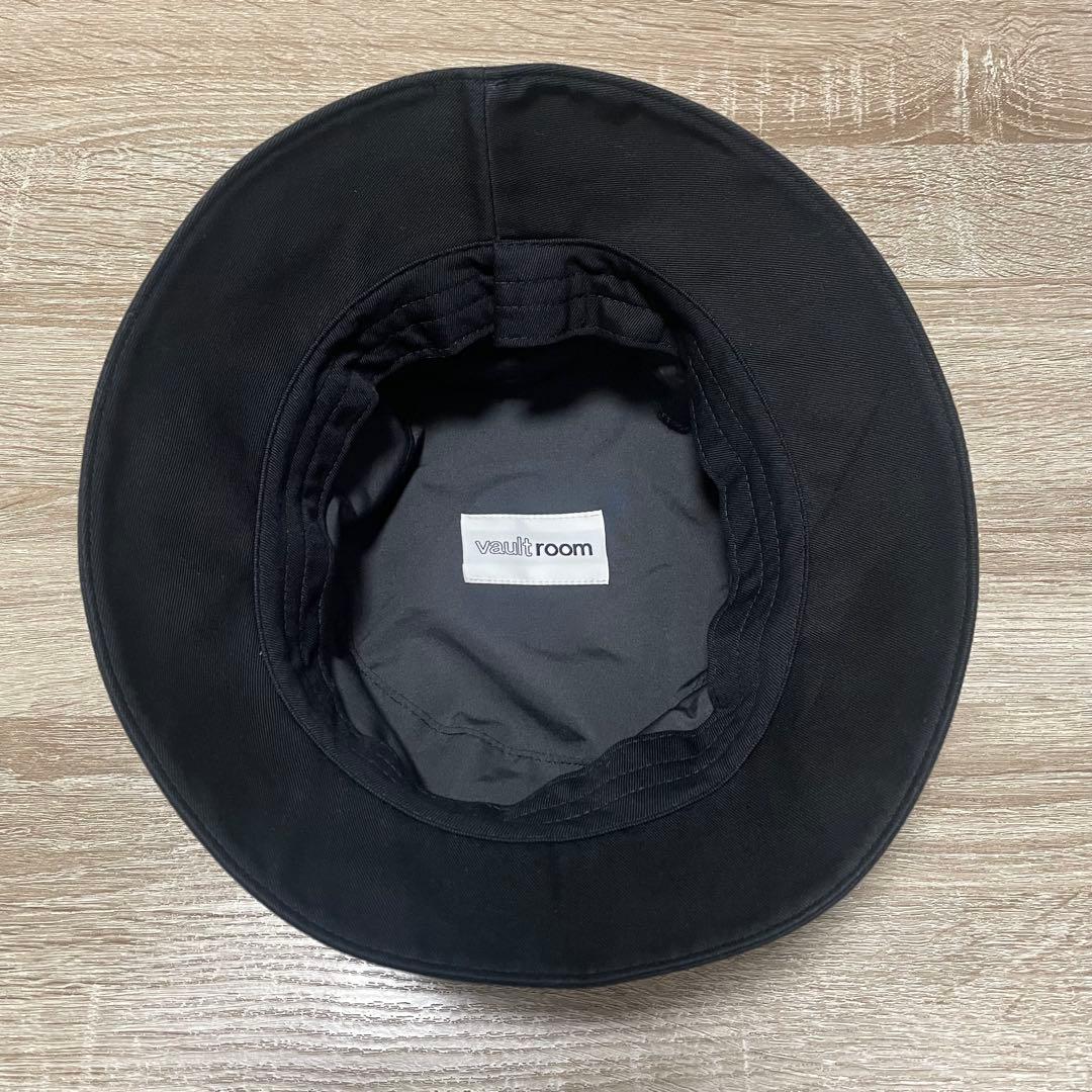 [美品]VAULTROOM ZETADIVISION BACKET HAT 黒