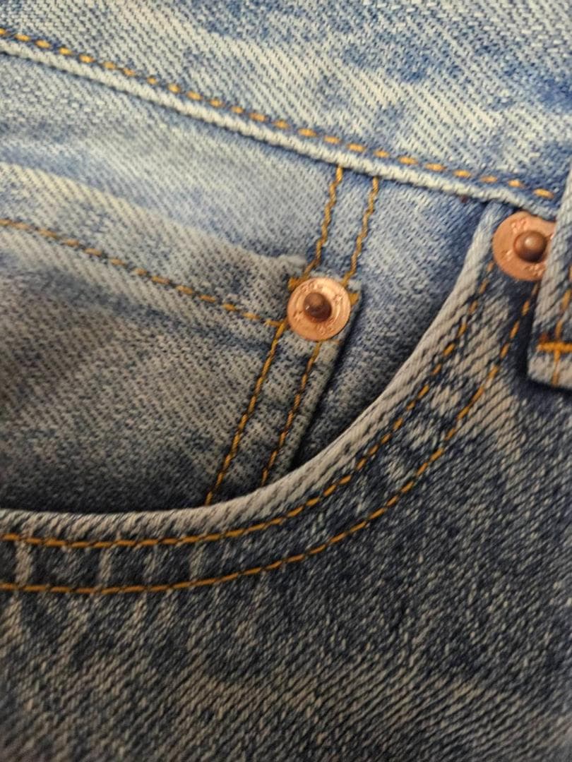 【新品未使用】RRL HIGH SLIM　デニム ライトブルー（34x32）