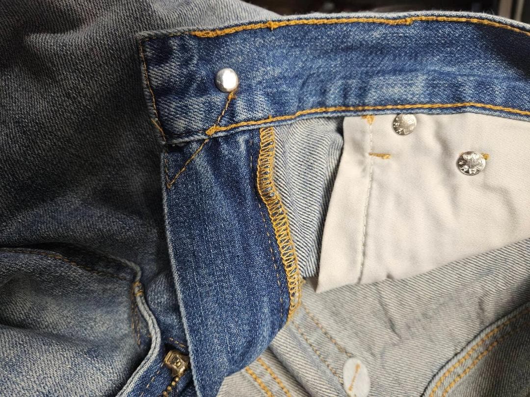 【新品未使用】RRL HIGH SLIM　デニム ライトブルー（34x32）