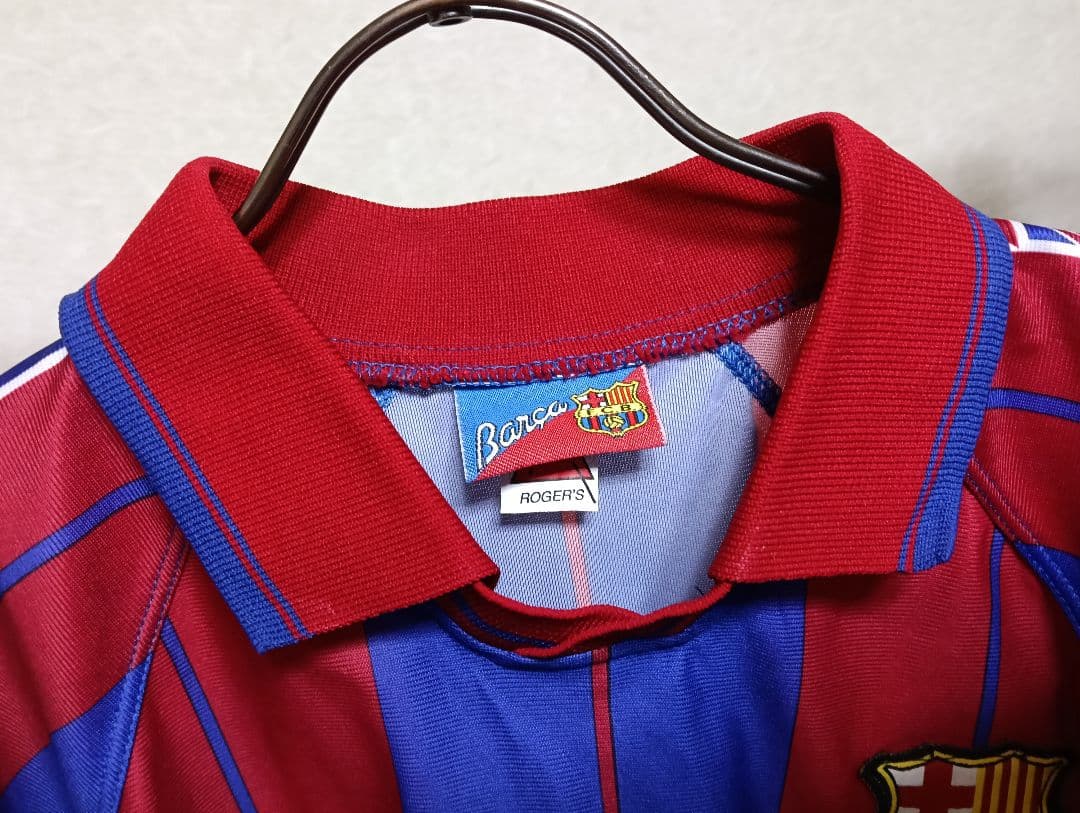 美品激レア！ ROGER'S製 バルセロナ 97-98モデル　ゲームシャツ XL