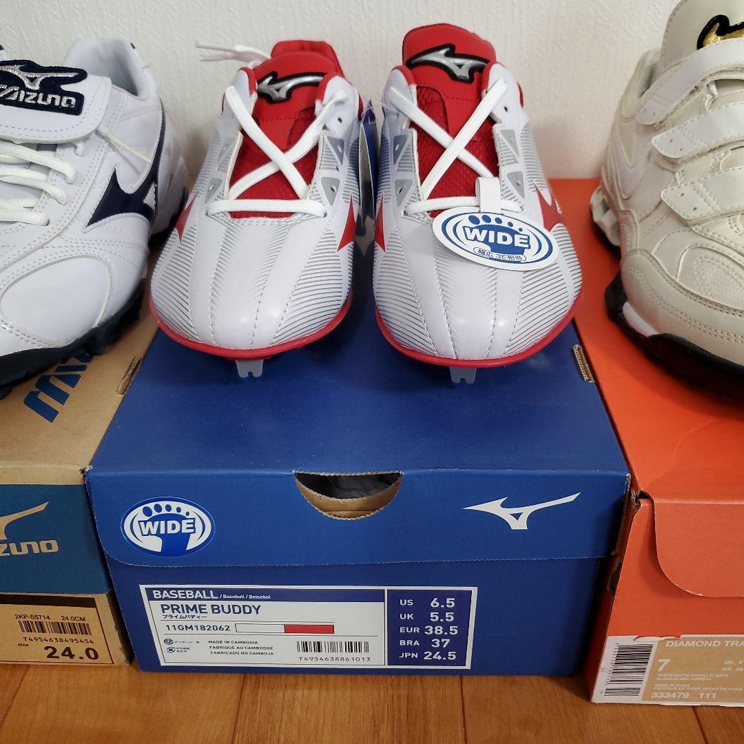 Mizuno 野球スパイク★NIKE　トレーニングシューズ　6足セット