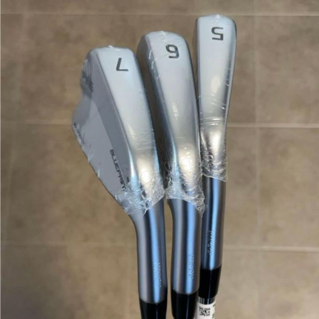 新品 PING BLUEPRINT 5〜W 6本 ピン ブループリント ブラック
