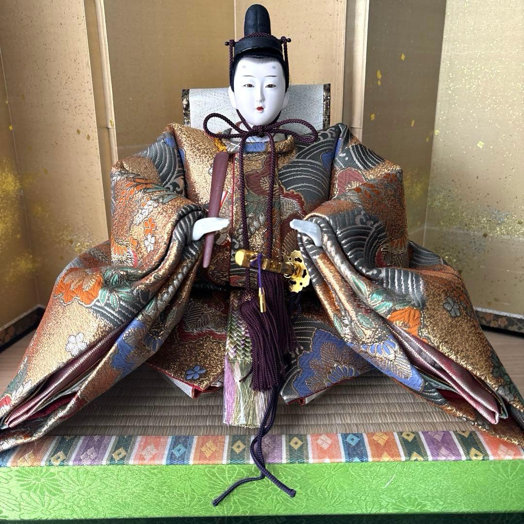 大型三段雛人形セット② 平安清雅作