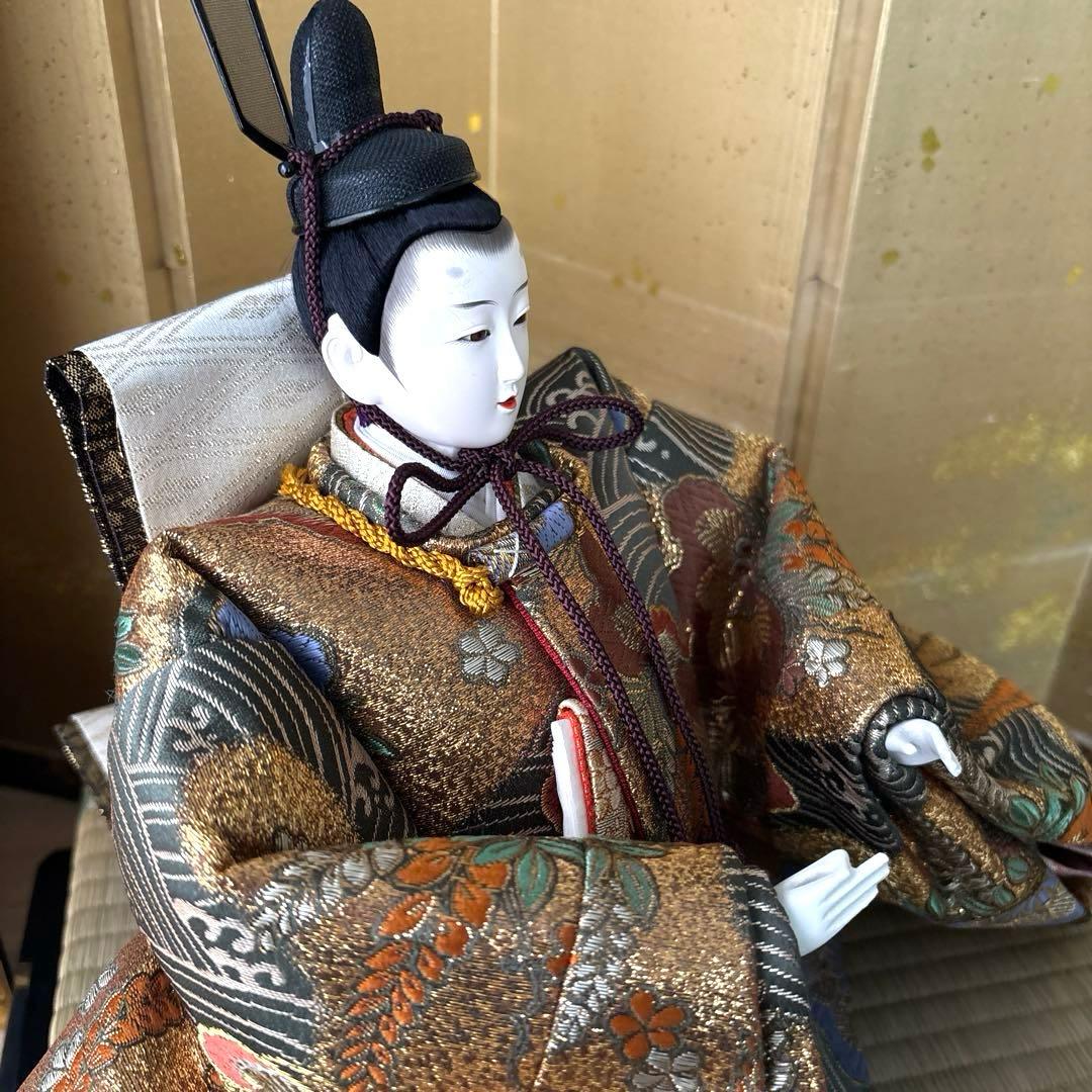 大型三段雛人形セット② 平安清雅作
