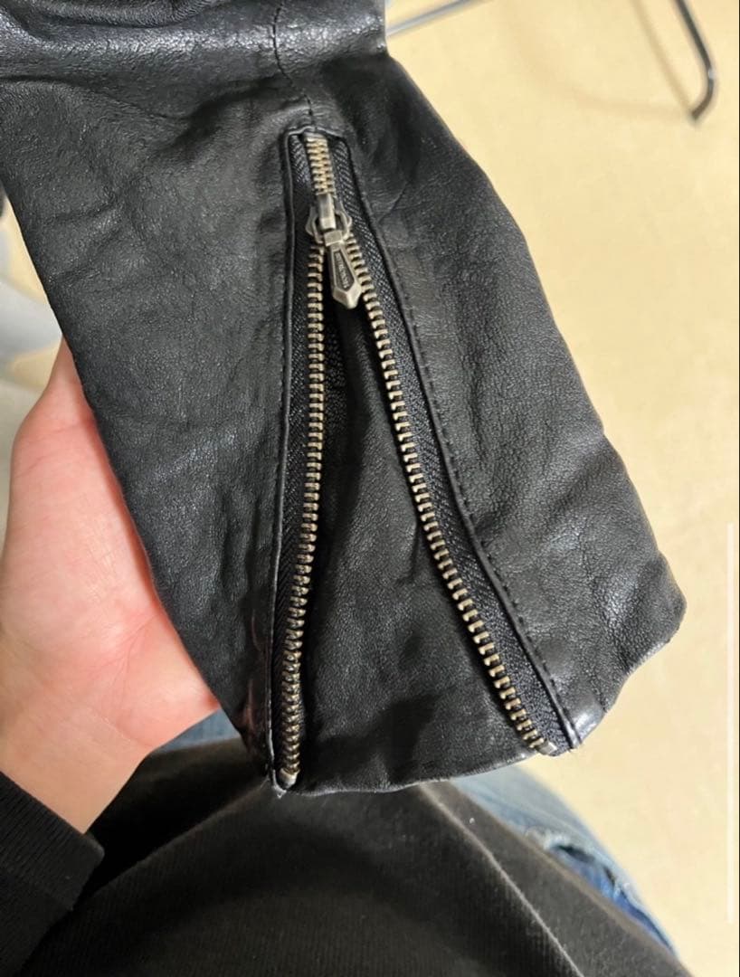 ジャケット・アウター baffalo bobs leather jacket size2