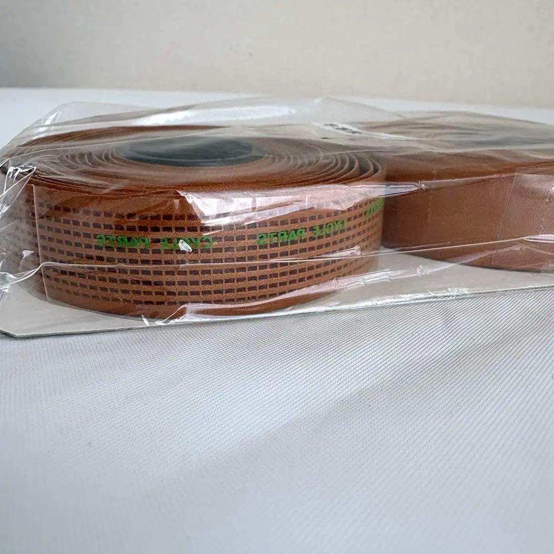 FUJITOSHI 235革巻きバーテープ ブラウン 茶