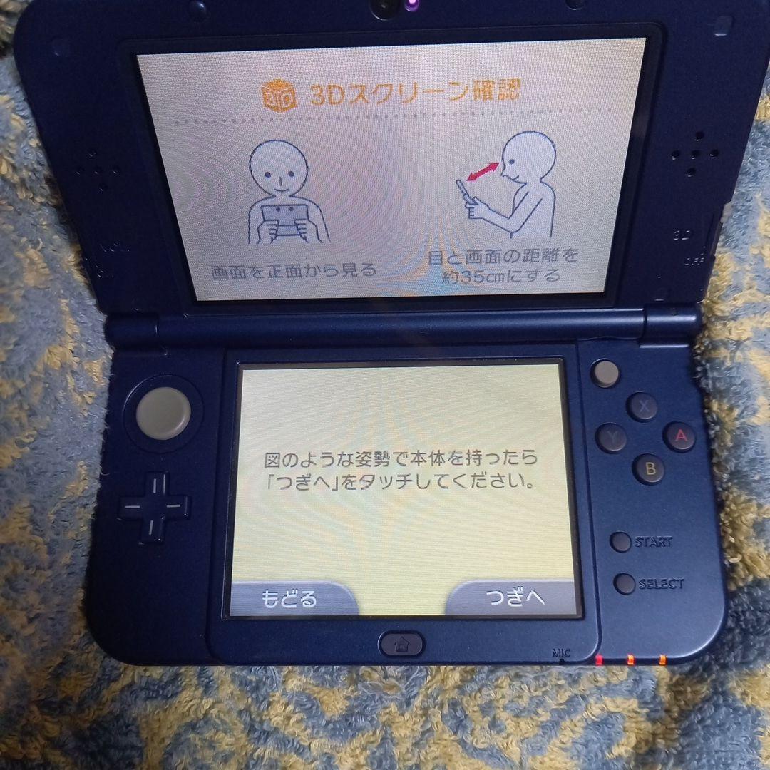 new NINTENDO 3DS LL　メタリックブルー