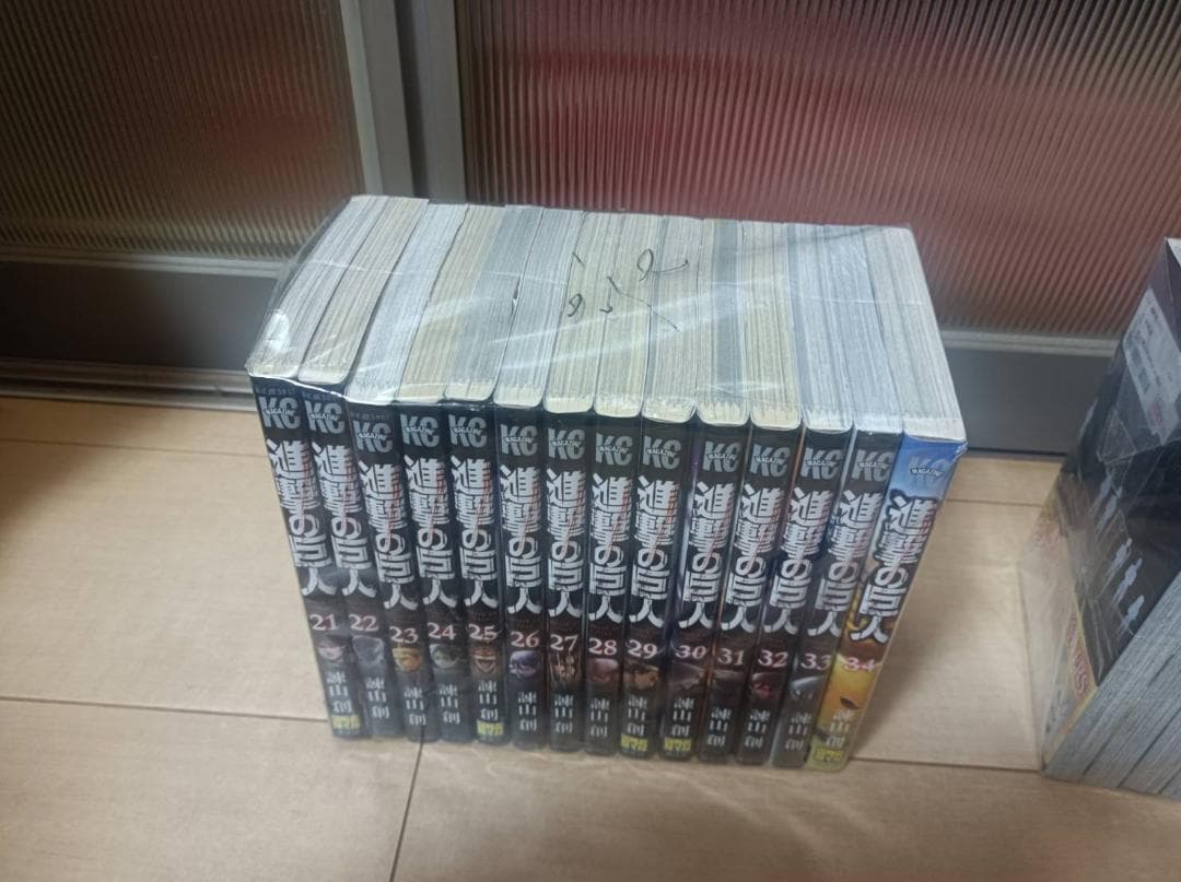 AAA級 美品 帯付き 進撃の巨人 初版 全巻 全巻セット 諌山創 全３４巻