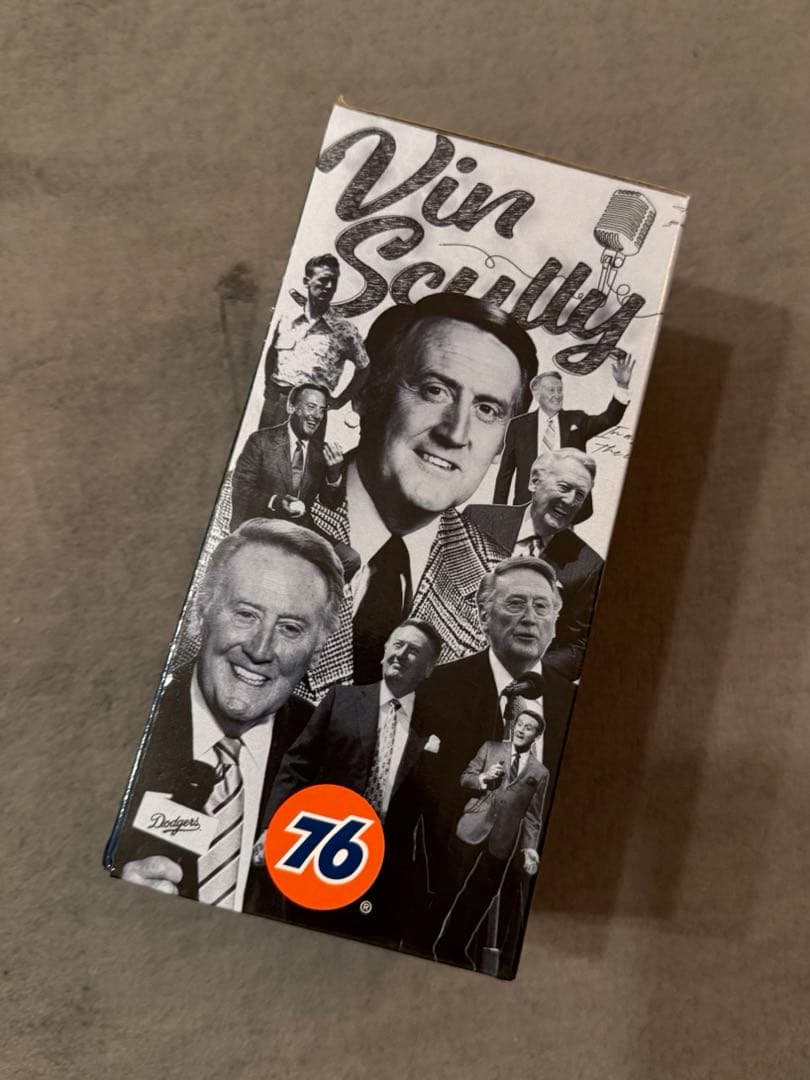 Dodgers Vin Scully ボブルヘッド2025年5月（未開封)