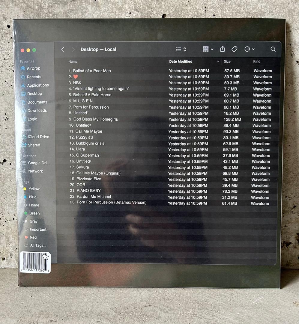 新品 JPEGMAFIA / The Ghost~Pop Tape レコードLP