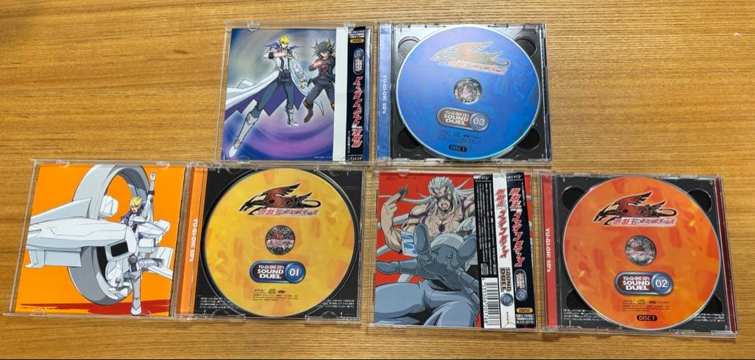 【再生確認済】遊戯王5D's SOUND DUEL CDセット