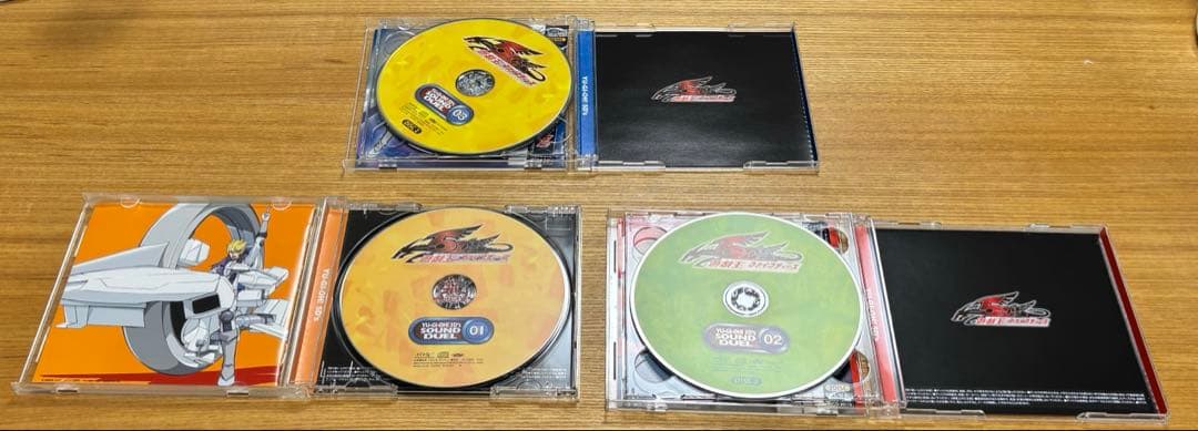 【再生確認済】遊戯王5D's SOUND DUEL CDセット