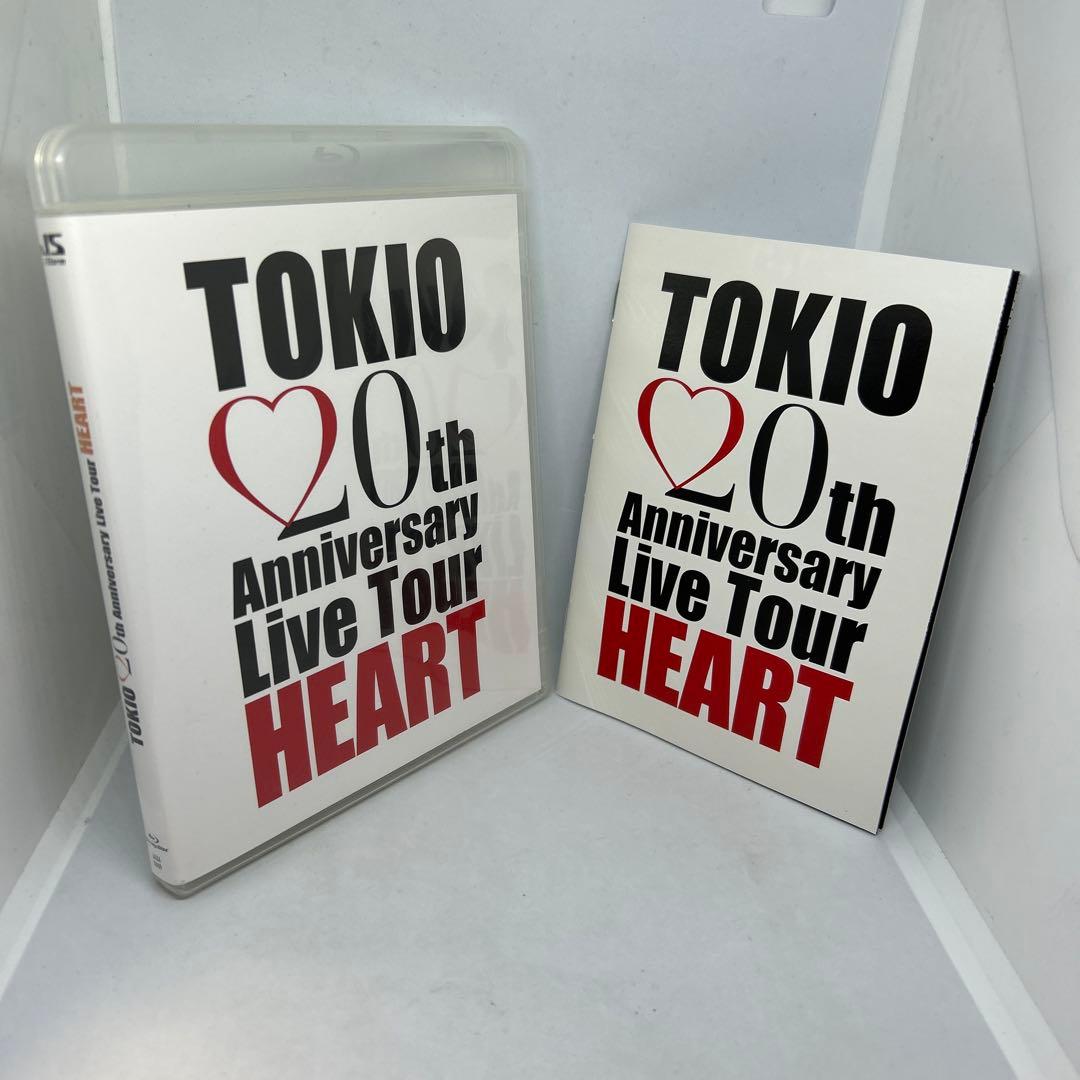 5人フルメンバーTOKIO 20th ライブ Blu-ray HEART