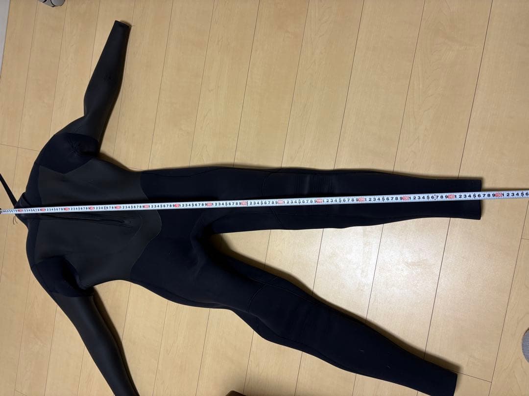 5mmフルスーツ バックジップ　ジェットパイロット