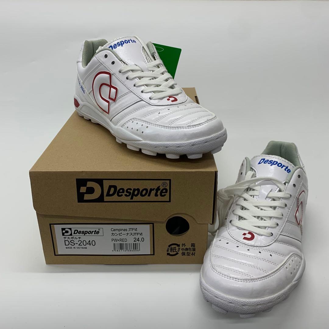 【新品未使用】デスポルチCampinas JTF 6サッカー 24.0cm
