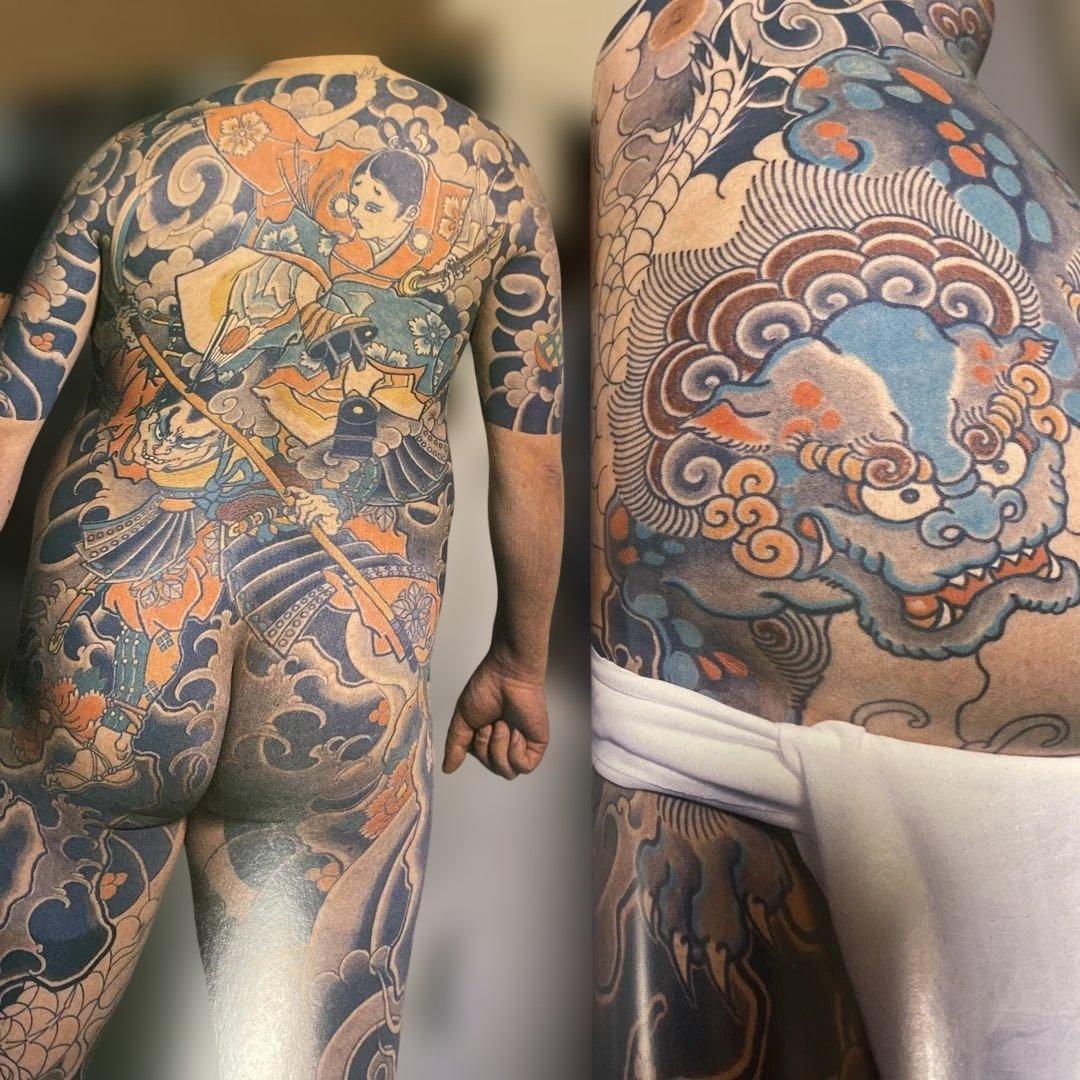 二代目彫常　文身Horitsune II Japanese Tattoo