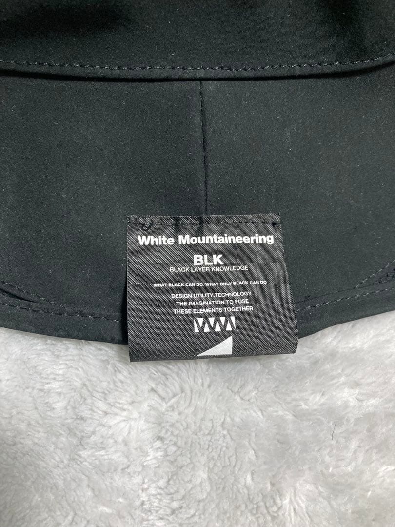 BLK ホワイトマウンテニアリング クロスピーク ストレッチ ハット 新品未使用