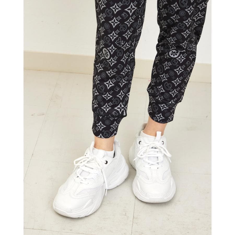 clapクラップ　定価11660円人気MONOGRAM クロップドパンツダンス