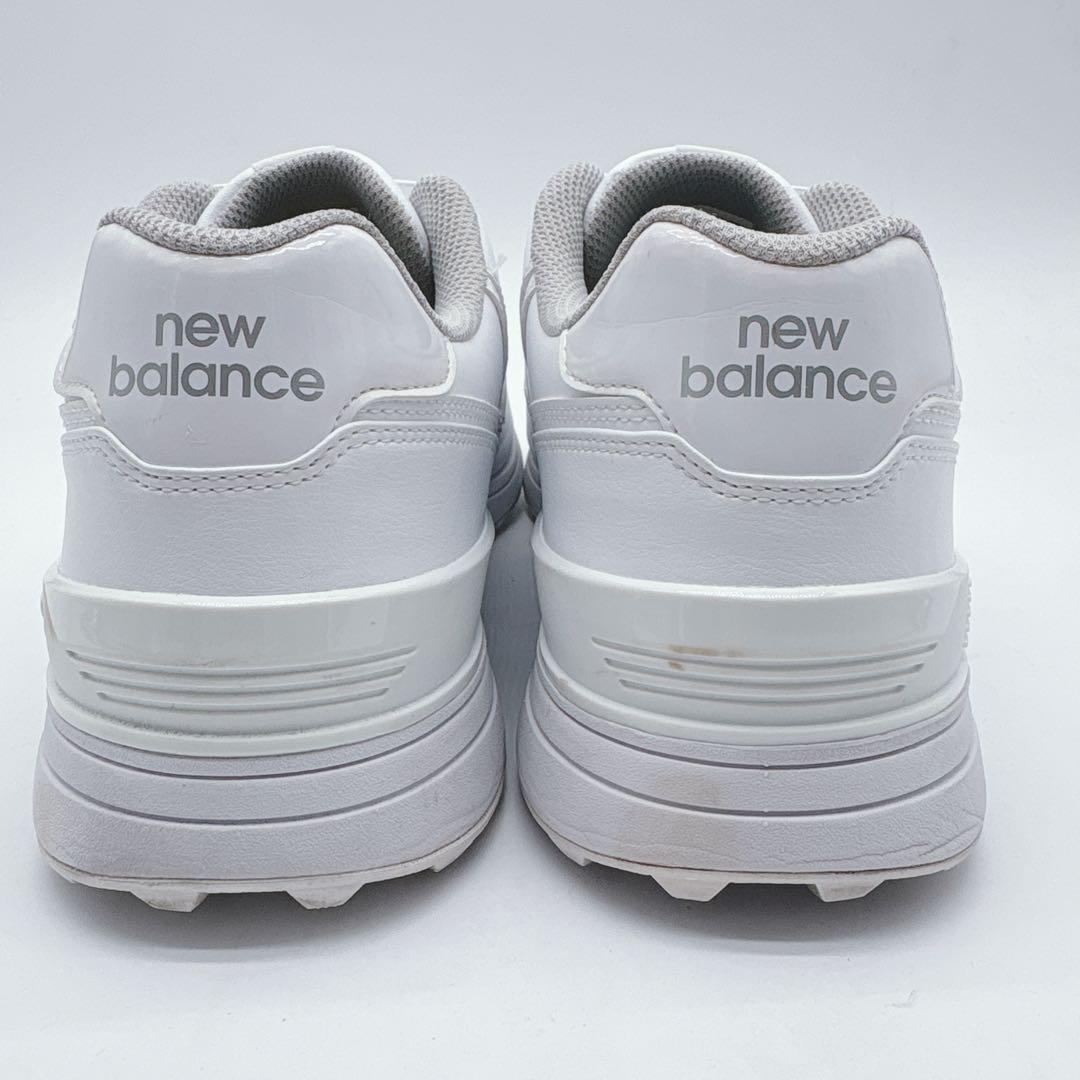 美品✨NEW BALANCE 574 ゴルフシューズ スパイクレス ホワイト