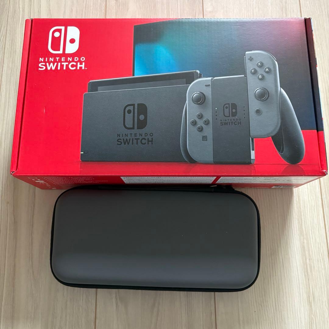Switch 一式 グレー　ケース、SDカード付き