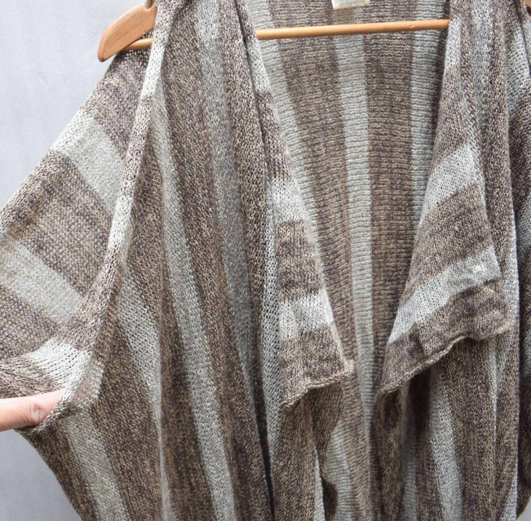 ISSEY MIYAKE イッセイミヤケ リネン ニット カーディガン ベスト