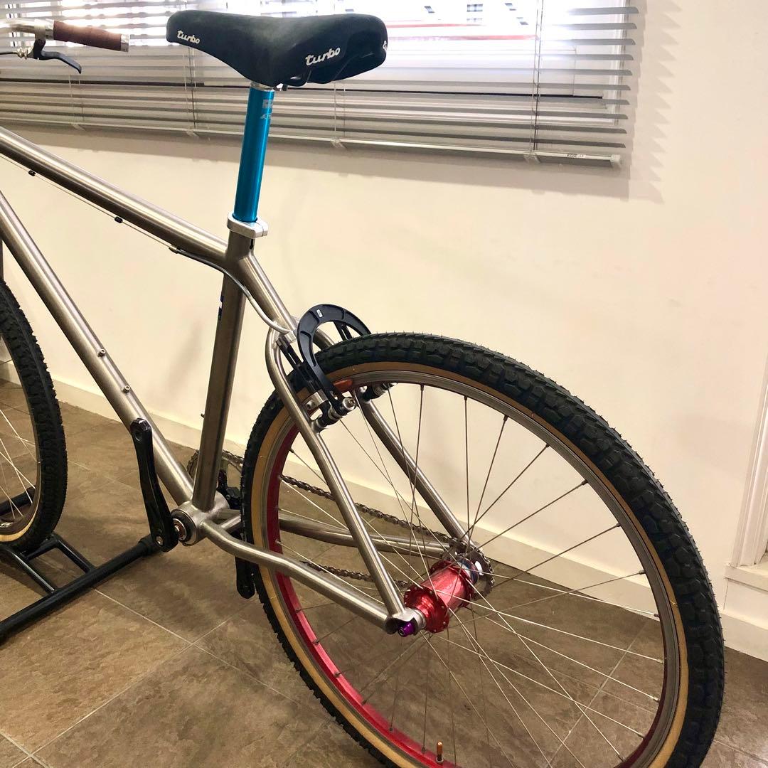 ディーン DEAN BIKES colonel チタン シングルスピード 手渡し