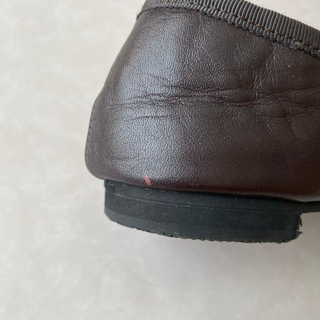 TRAVELSHOESbychausser 23.5 バレエシューズ　ショセ　茶