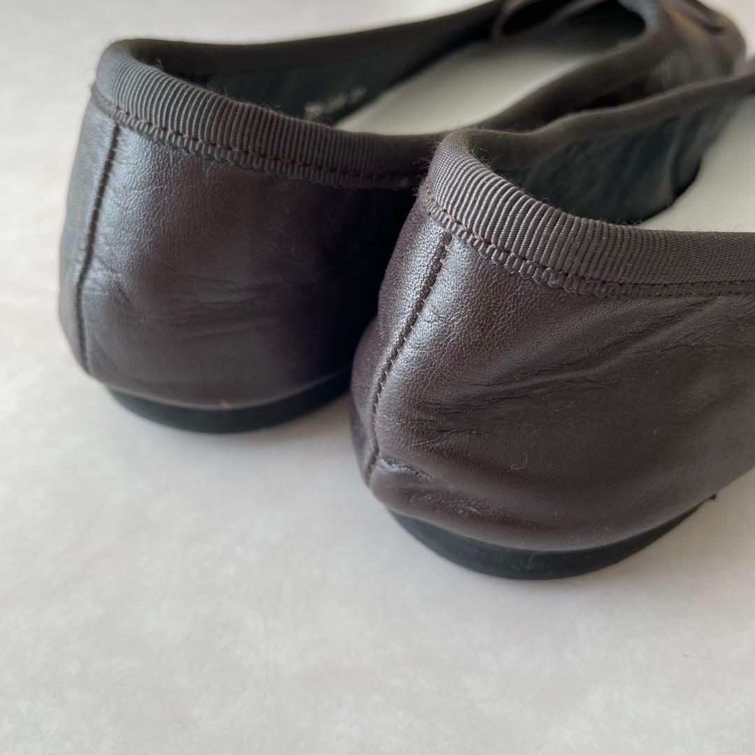 TRAVELSHOESbychausser 23.5 バレエシューズ　ショセ　茶