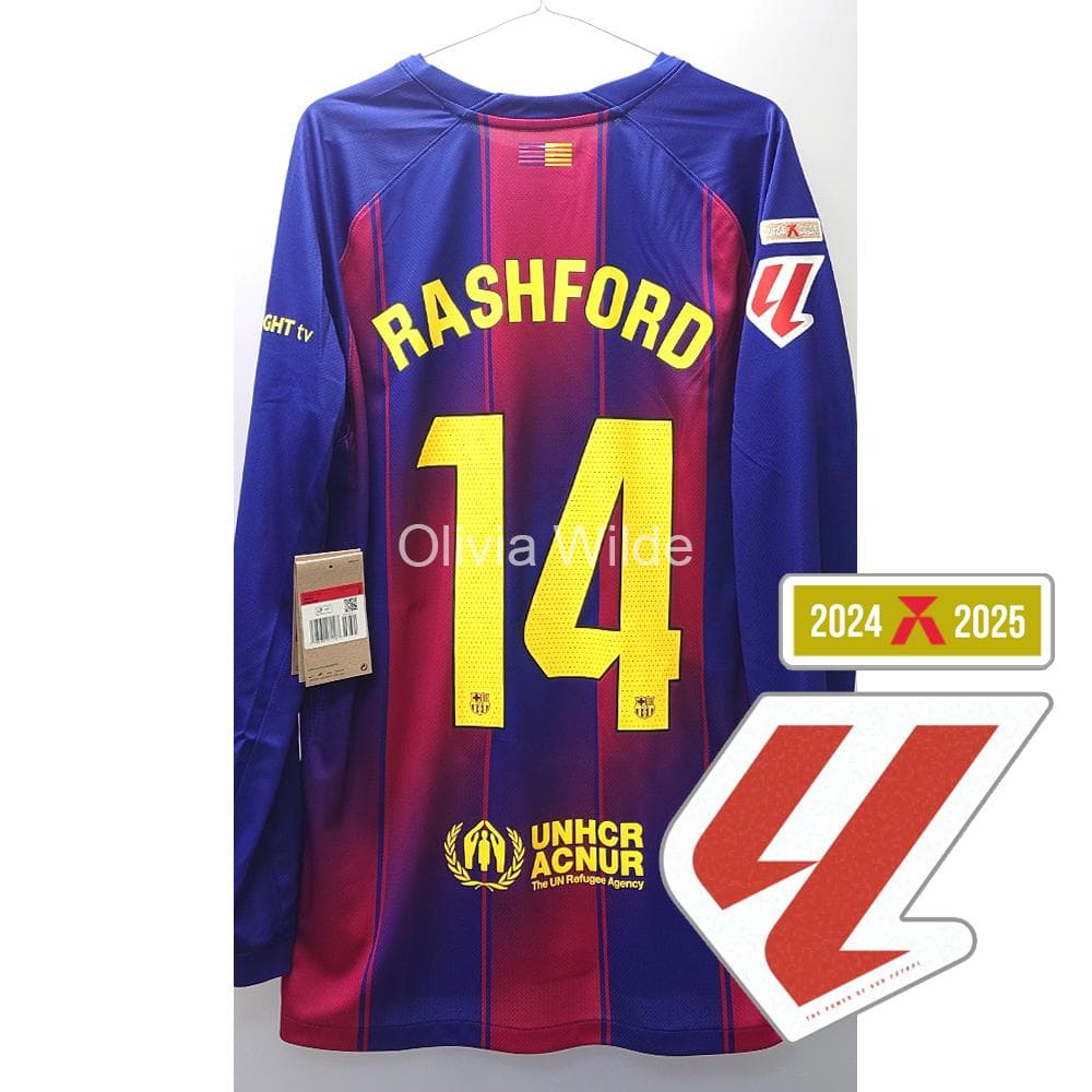 [正規品] FCバルセロナ 長袖ユニフォーム #14 RASHFORD