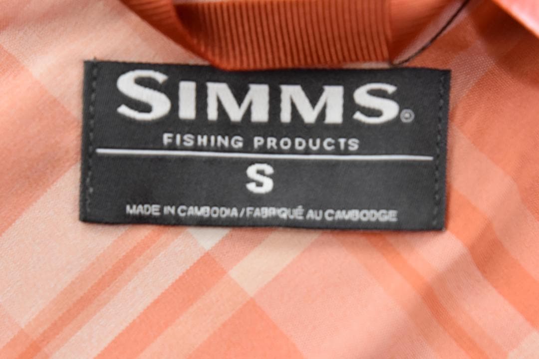 Simms★シムス Outpost Plaid 半袖シャツ size:S