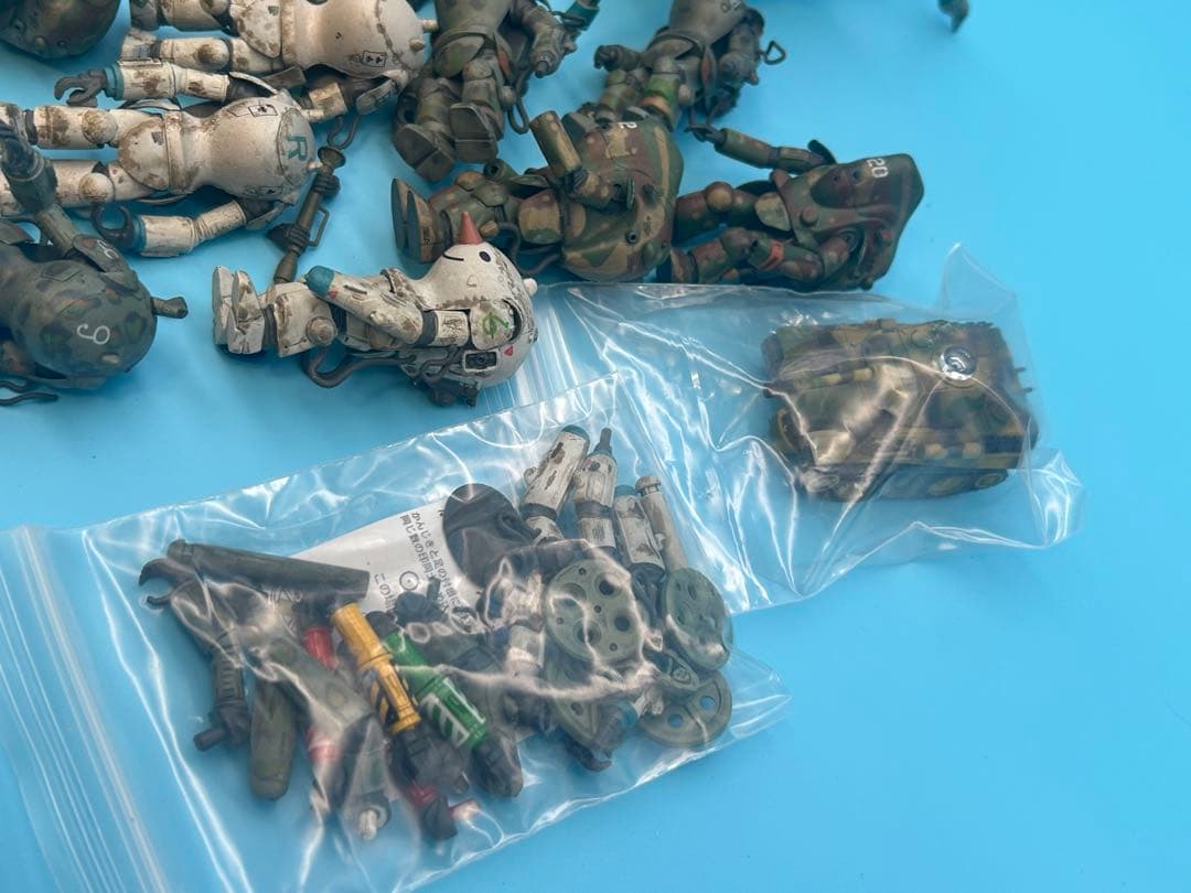 と*ご様 マシーネンクリーガー ジャンク フィギュアセット 多脚戦車 SAFS