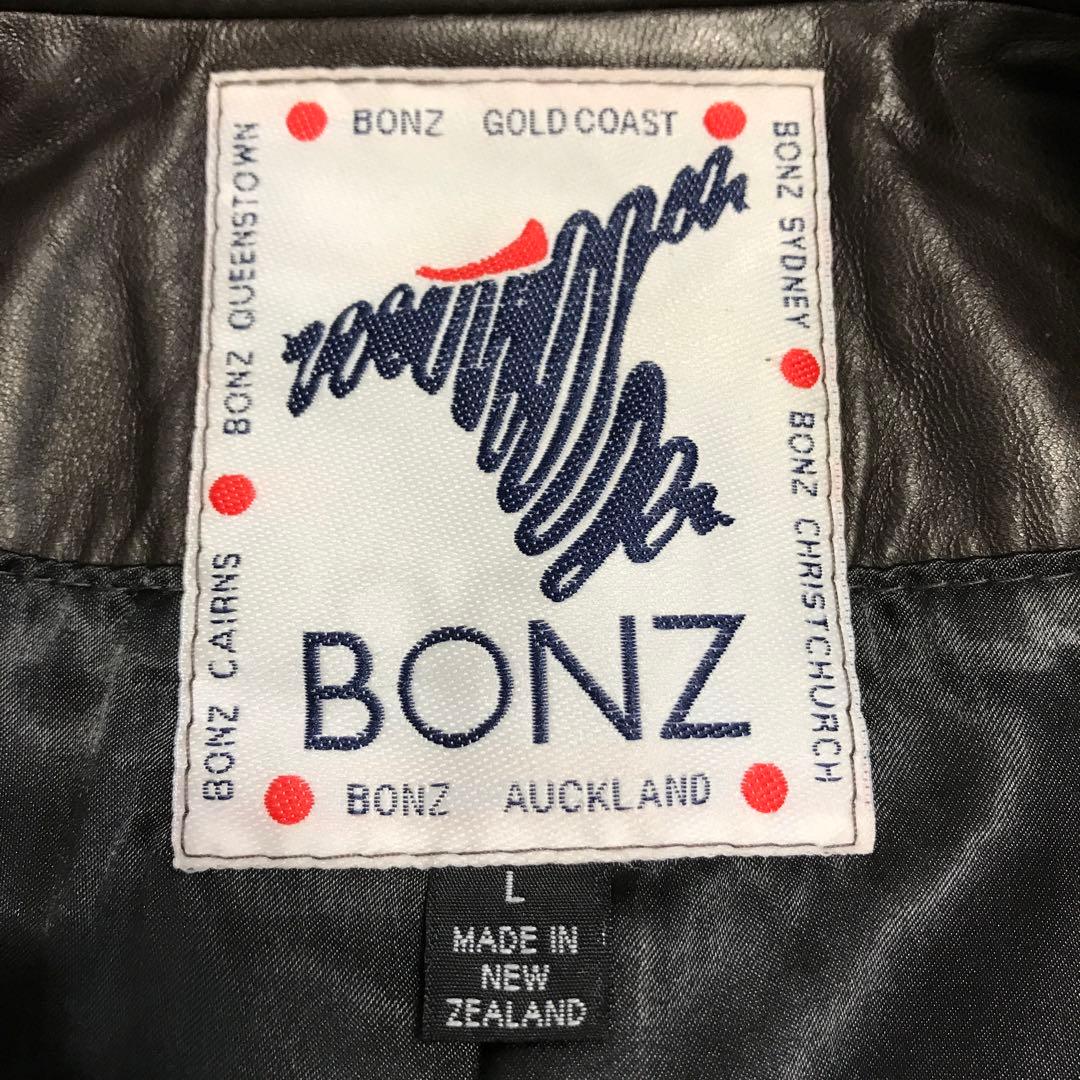90'sビンテージ古着！ニュージーランド製 BONZ 本革シープスキンジャケット